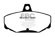 Cargar imagen en el visor de la galería, EBC 96-00 Ac Ace 5.0 Greenstuff Rear Brake Pads