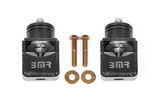 BMR Chevy SS and Pontiac G8 Motor Mount Kit (Solid Bushings) Black Hammertone