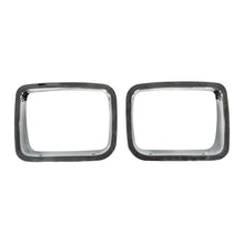 Cargar imagen en el visor de la galería, Bisel de faros delanteros cromado Omix Jeep Wrangler YJ 87-95