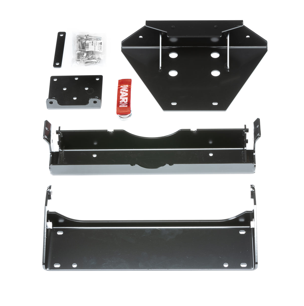WARN Industries Plow Mount - Front UTV Plow Mount for Kawasaki — Fits Kawasaki UTV