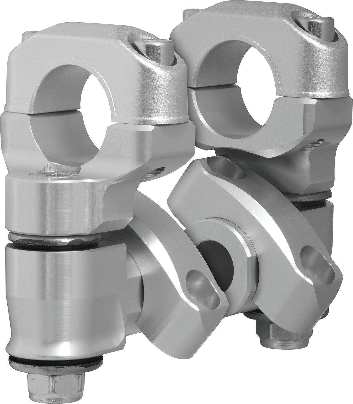 ROX Anti-Vibration Handlebar Riser Silver BMW (1R-AV2GSA)