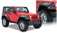 Cargar imagen en el visor de la galería, Bushwacker 07-18 Jeep Wrangler Max Pocket Style Flares 2pc Extended Coverage - Black