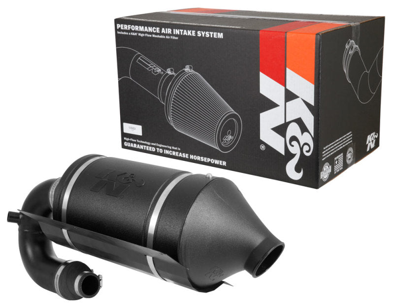 K&N 57-1136 Performance Cold Air Intake for Polaris RZR XP Turbo 2016-2021