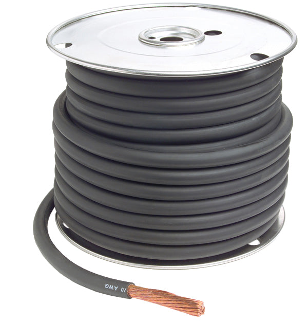 Grote Battery Cable 4 GA 25' Black (82-5714)