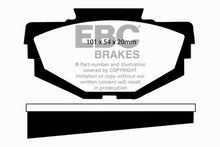 Cargar imagen en el visor de la galería, EBC 68-71 Austin America 1.3 Greenstuff Front Brake Pads