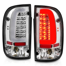 Cargar imagen en el visor de la galería, ANZO 95-00 Toyota Tacoma LED Taillights Chrome Housing Clear Lens (Pair)