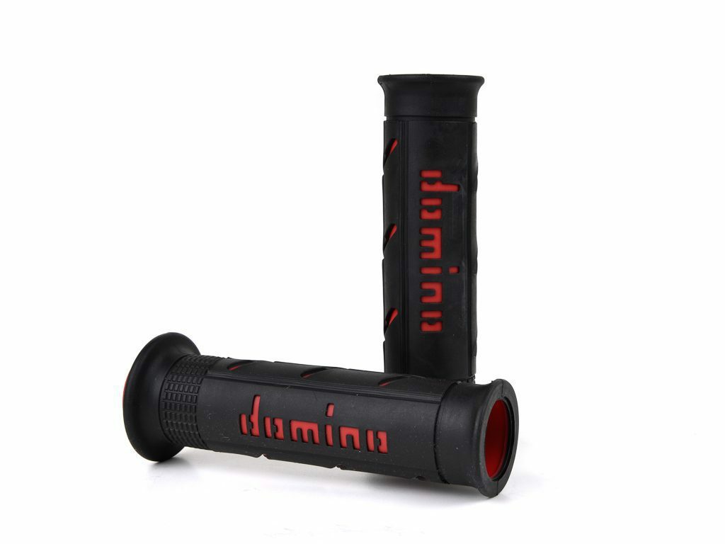 Domino Racing XM2 Grips Black/RED Pair (A25041C4240C7-0)