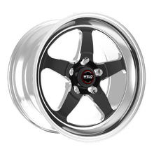 Cargar imagen en el visor de la galería, Weld S71 17x5 / 5x4.5 BP / 2.2in. BS Black Wheel (High Pad) - Non-Beadlock