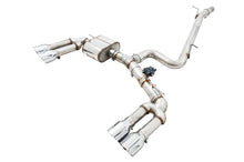 Cargar imagen en el visor de la galería, AWE Tuning Audi 8V S3 SwitchPath Exhaust w/Chrome Silver Tips 102mm