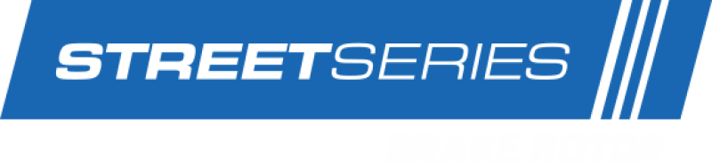 DBA 11-14 Ford Mustang GT (w/Standard Brakes) 3.7L Front Drill & Slot Street Series Rotor w/Blk Hat