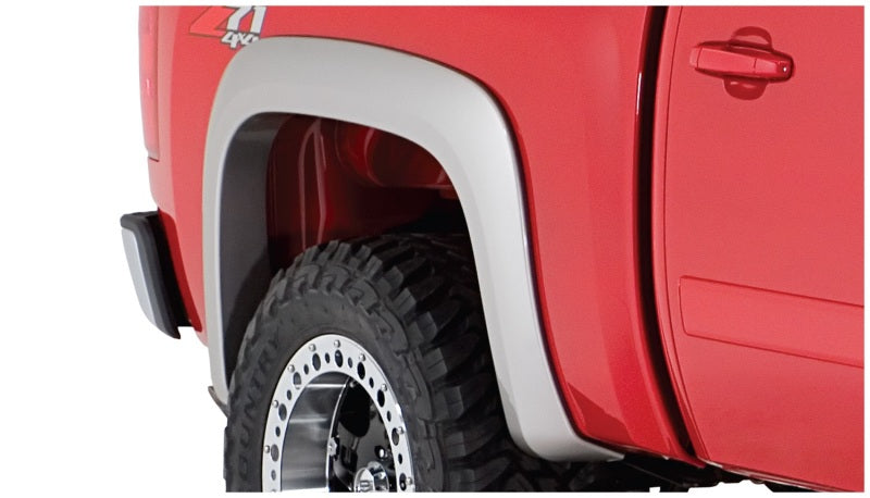 Guardabarros extensibles estilo Fleetside de 2 piezas para Chevy Silverado 2500 HD 07-14 de Bushwacker, color negro