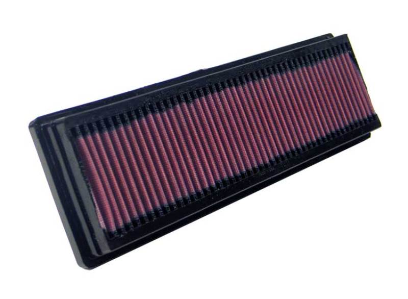 K&N 33-2844 Replacement Panel Air Filter — Fits Peugeot / Citroen (13in L x 4in W x 1.125in H)