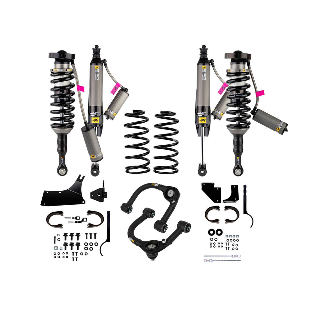 Kit ARB/OME 10-14 Toyota FJ BP51: delantero 2 pulg./0-330 lb; trasero 2 pulg./0 lb