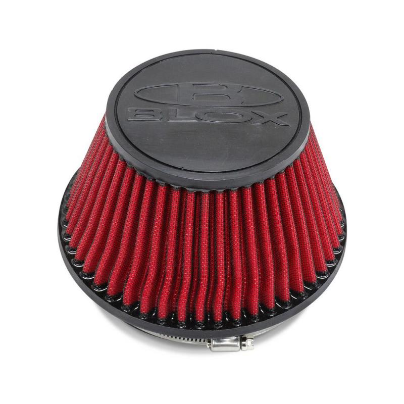 BLOX Racing Shorty Performance 5-inch Air Filter — Universal High-Flow