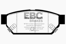 Cargar imagen en el visor de la galería, EBC 93-96 Eagle Summit 1.5 Greenstuff Rear Brake Pads