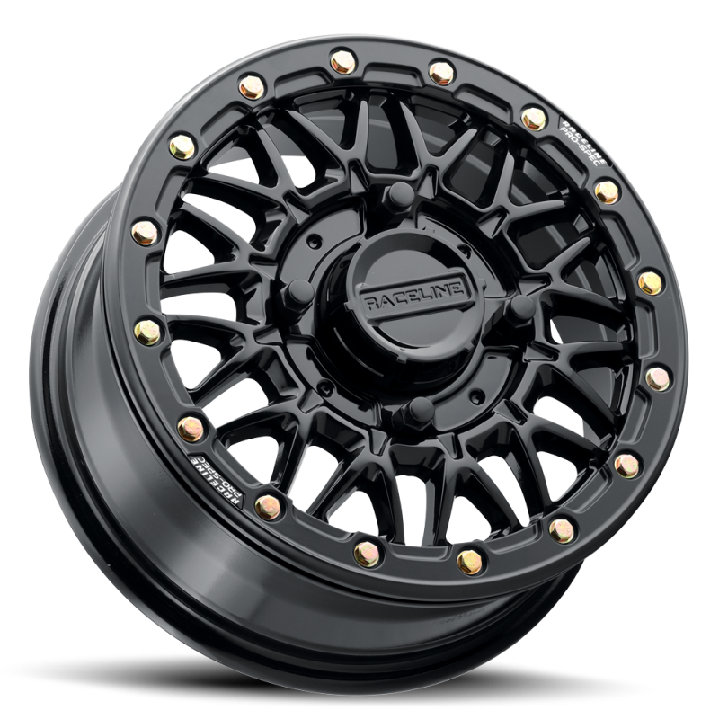 Raceline A15 Omega 15x6in / 4x156 BP / 40mm Offset / 132.5mm Bore - Gloss Black
