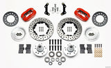 Wilwood Forged Dynalite Front Kit 11.00in Drilled Red 70-72 CDP B & E Body-Disc