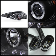 Cargar imagen en el visor de la galería, Spyder Scion TC 08-10 Projector Headlights LED Halo -Replaceable LEDs Blk PRO-YD-TTC08-HL-BK