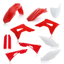 Cargar imagen en el visor de la galería, Acerbis 19-22 Honda CRF250R/450R/450R-S(Includes Airbox/Not Tank Cover)Full Plastic Kit - Red/White