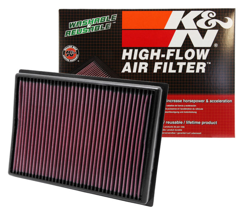 K&N 33-2438 Drop-In Air Filter for Toyota 4Runner 4.0L V6 & FJ Cruiser 4.0L V6 2010+