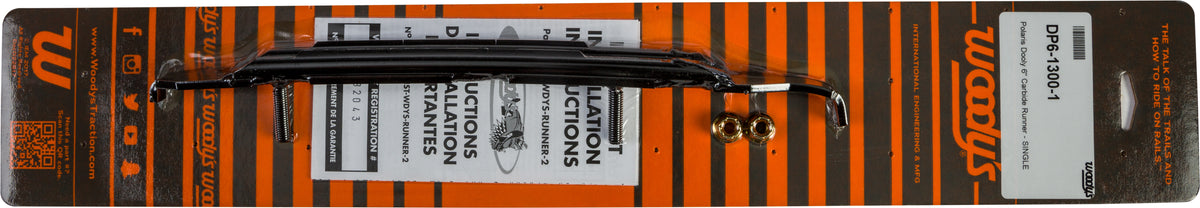 Woodys Dooly 6" Carbide Runner (DP6-1300)