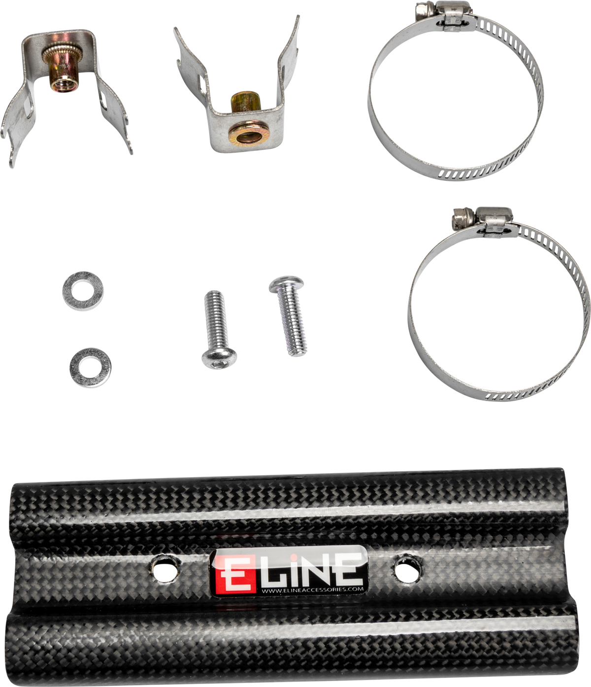 E-Line Accessories Carbon Fiber Heat Shields UNI (UNIV6)