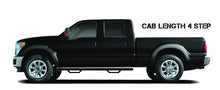 Cargar imagen en el visor de la galería, Estribo Nerf N-Fab para Chevy-GMC 1500/2500/3500 Crew Cab 01-06, color negro tejano, longitud de cabina de 3 pulgadas