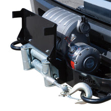 Load image into Gallery viewer, Westin MAX Winch Tray License Plate Bracket - Black