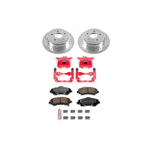 Cargar imagen en el visor de la galería, Power Stop 07-17 Jeep Wrangler Rear Z36 Truck &amp; Tow Brake Kit w/Calipers