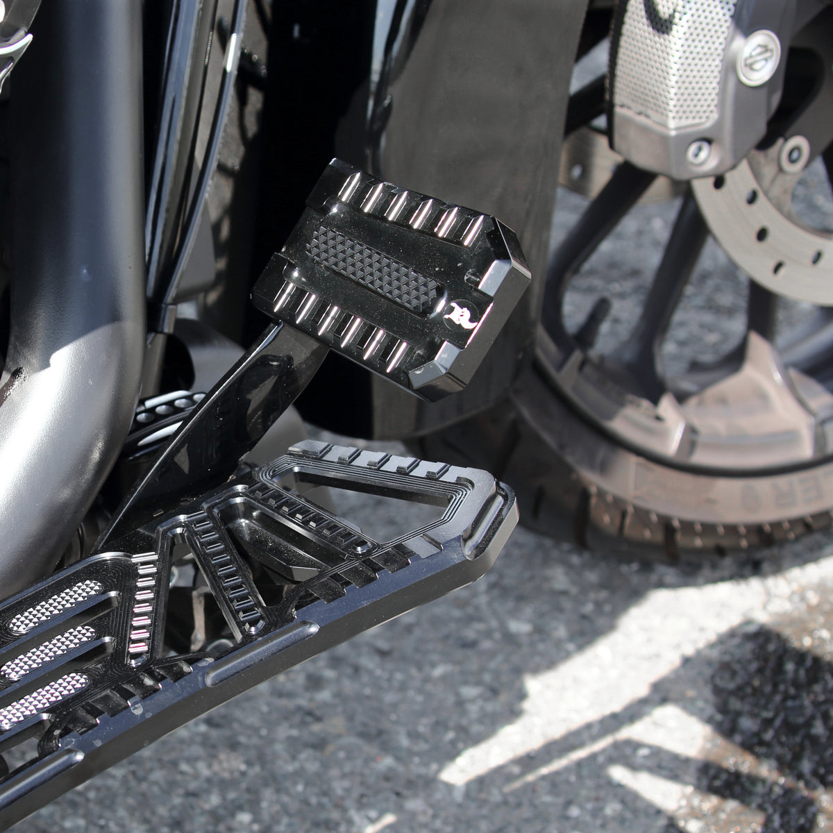 Kens Factory NL Brake Pedal Black FLT 86-25 Flst 86-17 (KFP-06)