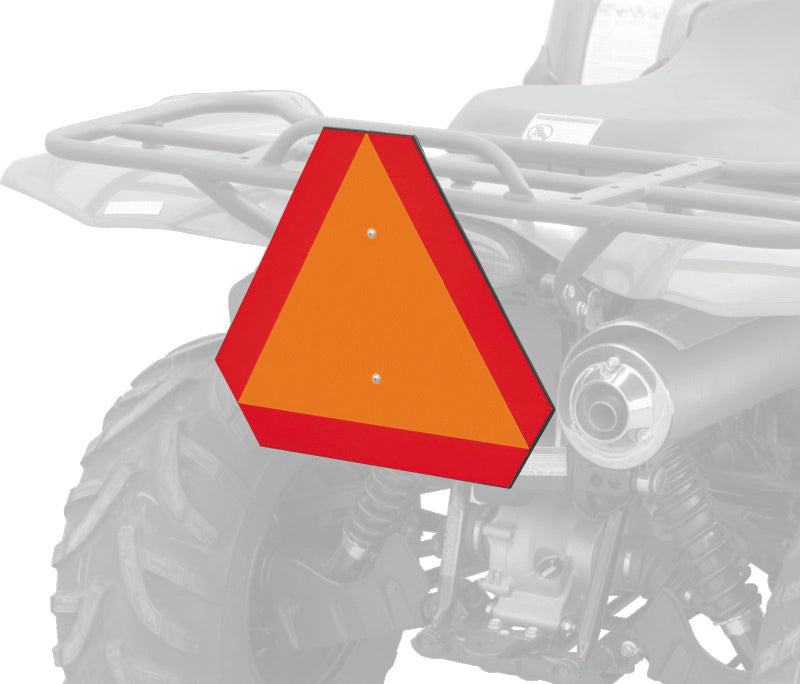 Quadoss ATV Safety Emblem - Orange
