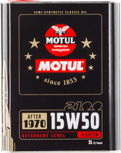 Load image into Gallery viewer, Motul 15W50 Classic 2100 Oil - 10x2L