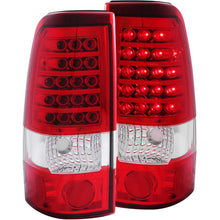 Cargar imagen en el visor de la galería, ANZO 1999-2007 Chevrolet Silverado 1500 LED Taillights Red/Clear