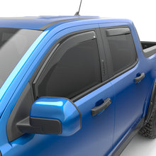 Cargar imagen en el visor de la galería, EGR 22-23 Ford Maverick Lariat XL XLT Front/Rear Window Visors - Dark Smoke Finish