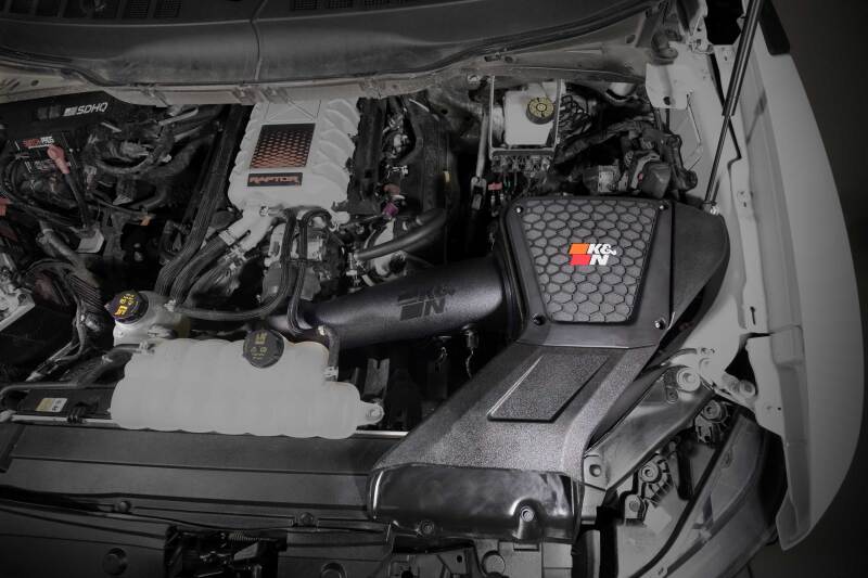 K&N 63-2624 Performance Air Intake System — Fits 2023-2024 Ford F-150 Raptor R 5.2L V8