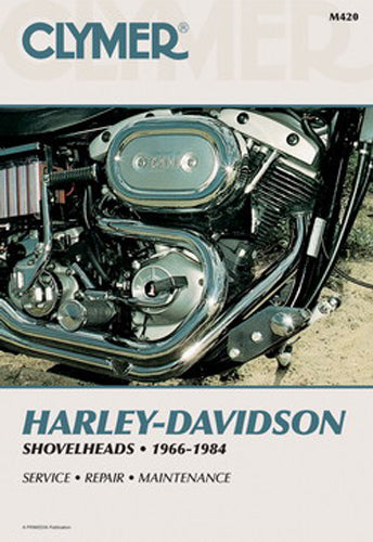 Clymer Repair Manual Harley 74/80 4 SPD (CM420)