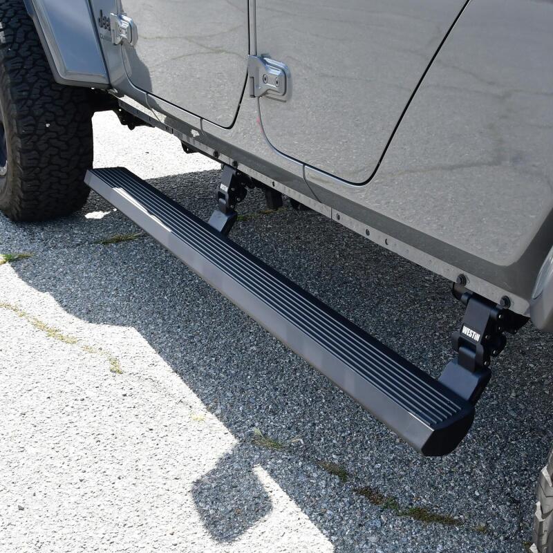 Westin Pro-e Running Boards - Textured Black — Fits 2020-2024 Jeep Gladiator