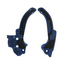 Cargar imagen en el visor de la galería, Acerbis 2024 KTM SX50 X-Grip Frame Guard - Blue/Black