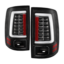 Cargar imagen en el visor de la galería, Spyder Dodge Ram 09-18 LED Tail Lights - All Black ALT-YD-DRAM09V2-LED-BKV2 (Incandescent Only)