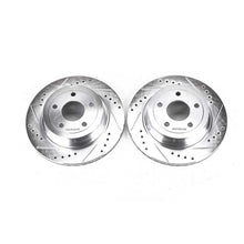 Load image into Gallery viewer, Power Stop 09-10 Chevrolet Cobalt Rear Evolution Drilled &amp; Slotted Rotors - Pair