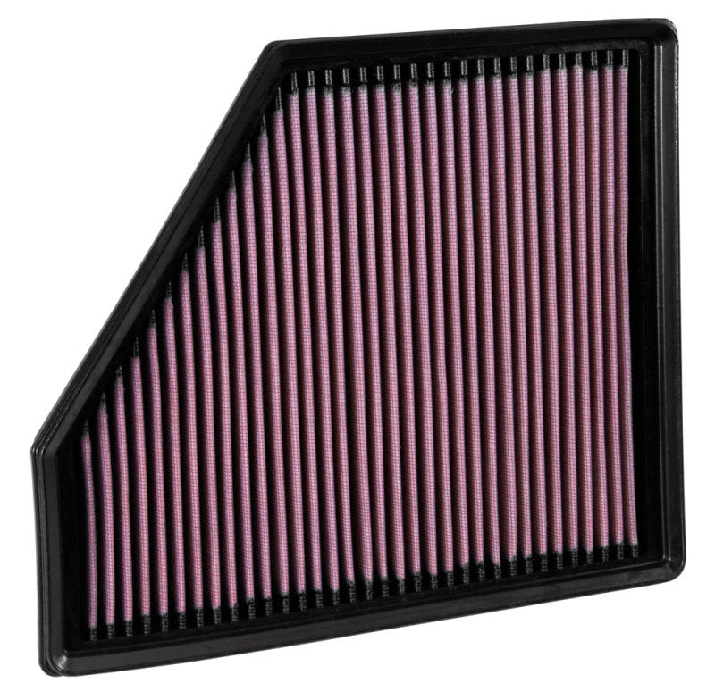 K&N Replacement Drop-In Air Filter — Fits 2016-2024 Chevrolet Camaro