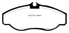 Cargar imagen en el visor de la galería, EBC 99-03 Land Rover Discovery (Series 2) 4.0 Greenstuff Front Brake Pads