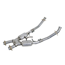 Cargar imagen en el visor de la galería, BBK 94-95 Mustang 5.0 High Flow X Pipe With Catalytic Converters - 2-1/2