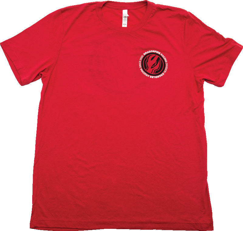 DragonFire Racing Dfr Logo Tee Blue/Red 3Xl