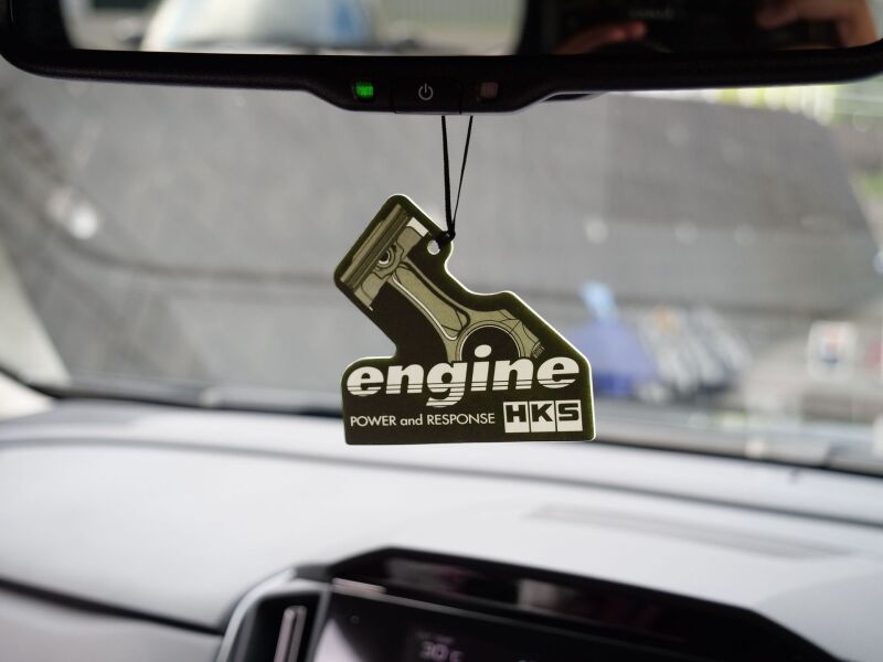 HKS Engine Design Air Freshener 3-Piece Set Interior Accessory