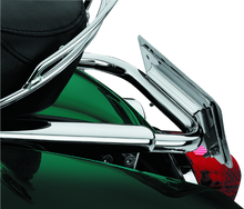 Cargar imagen en el visor de la galería, Kuryakyn Laydown License Plate Holder 97-08 Touring Chrome