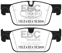 Cargar imagen en el visor de la galería, EBC 2017+ Volvo S90 2.0L Turbo Greenstuff Front Brake Pads