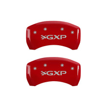 Cargar imagen en el visor de la galería, Cubiertas de pinza MGP 4 delanteras grabadas Pontiac traseras grabadas GXP Acabado rojo plata ch