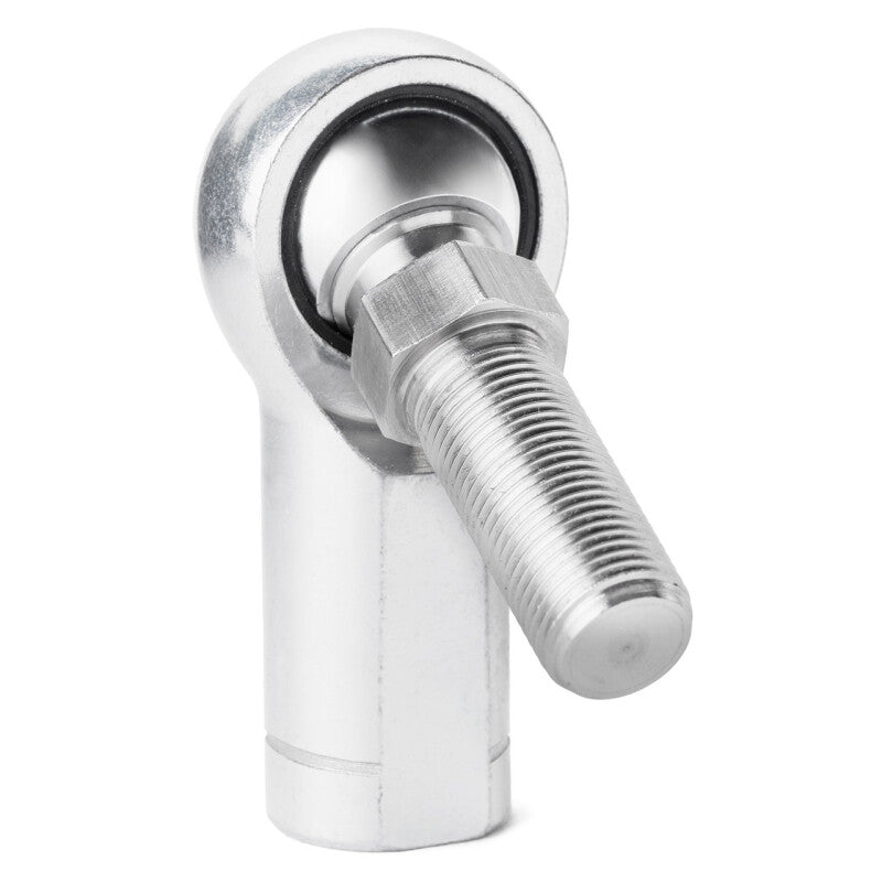 QA1 N Series Injection Molded Rod End - Female/Left Hand - .25in Bore x 1/4-28 w/Stud - Carbon Steel