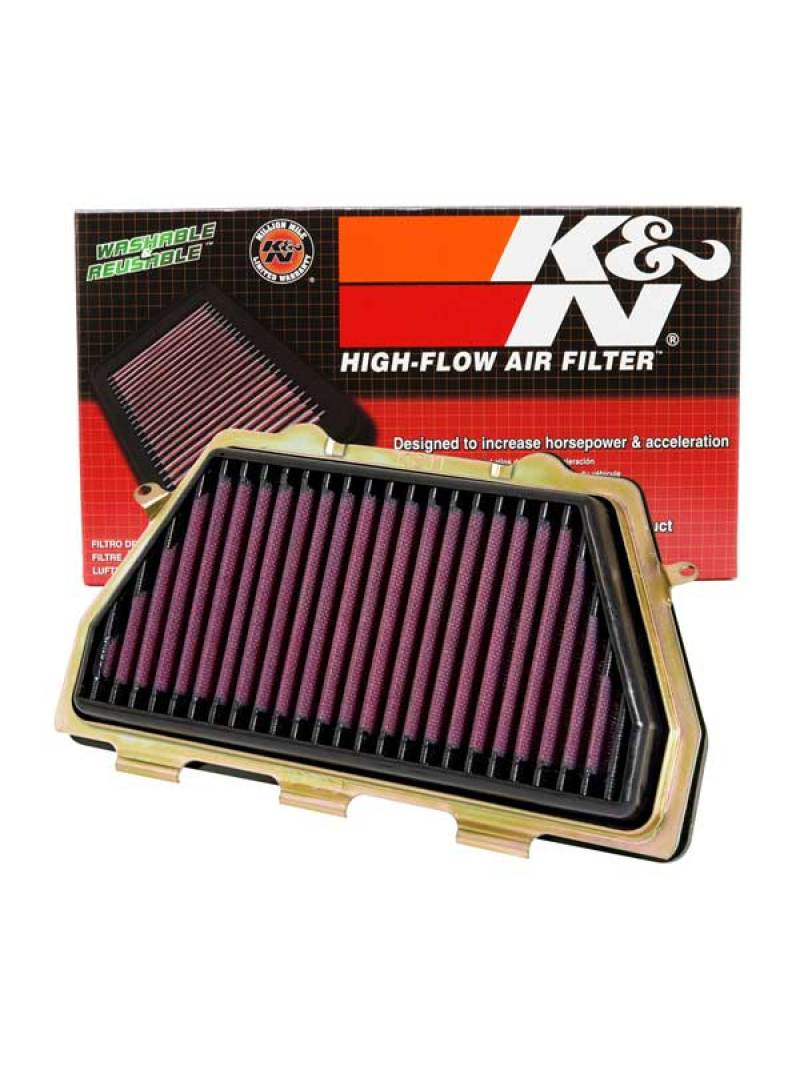 K&N HA-1008 High-Flow Air Filter — Fits 2008-2016 Honda CBR1000RR 999cc
